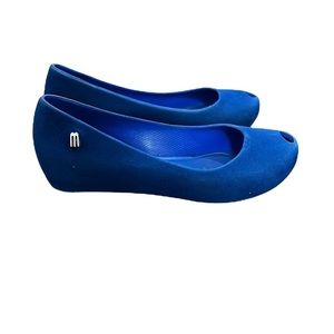 Melissa Girl’s Blue Flats Size 12